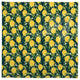 Lemon Pattern Teal 2 58x58 Tablecloth
