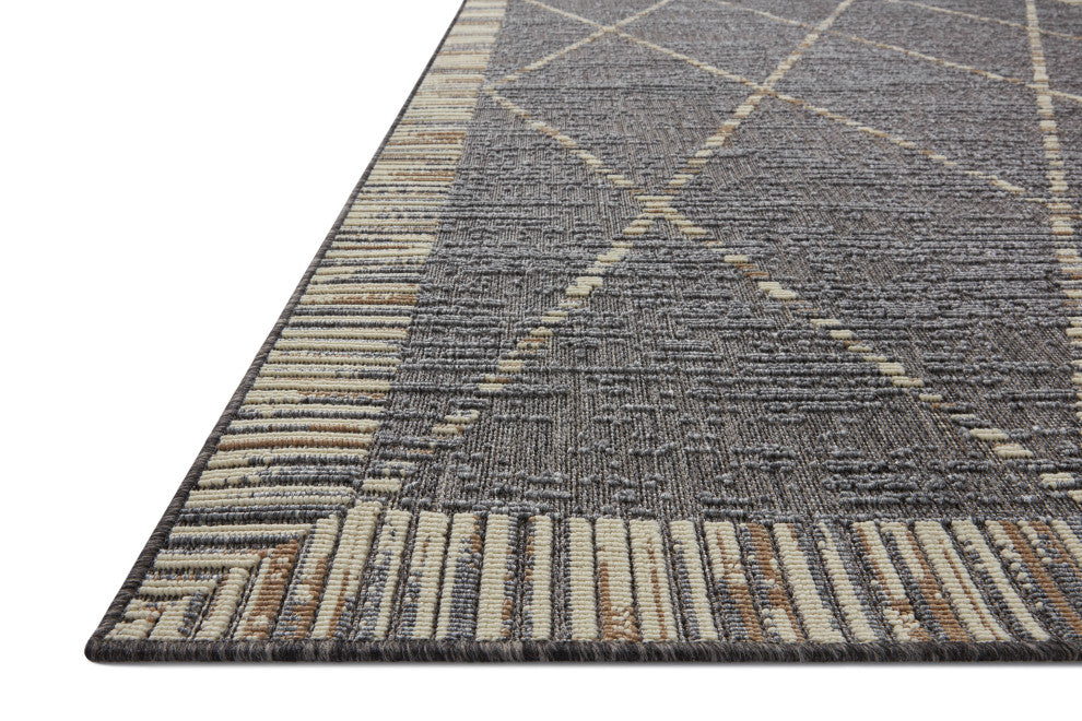 Loloi II Rainier Slate / Multi 18" x 18" Sample Rug