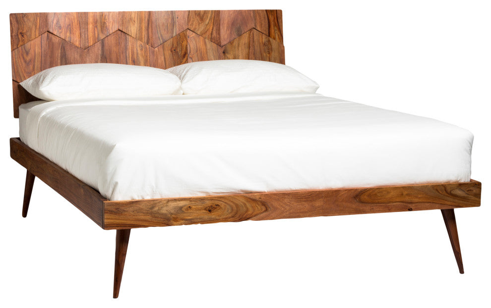 First of A Kind O2 King Bed Brown