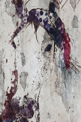 "Purple Horse" Art Print, 30x45 cm