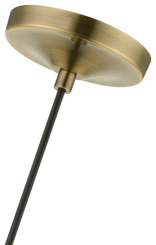 Avery 1 Light Antique Brass Mini Pendant