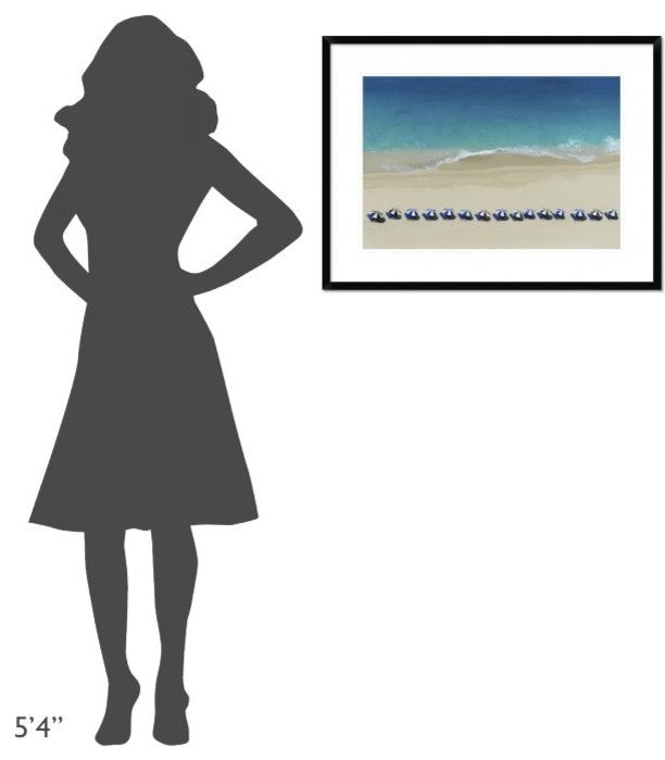 "Untitled" Framed Digital Print by Ina Dabi, 32x24"