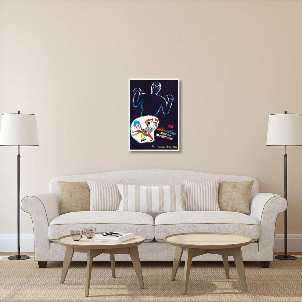 "Abbott & Costello - Invisible Man" Canvas by Hollywood Photo Archive, 25x36"