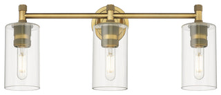Crown Point 3 23.875" Bath Vanity-Light Brushed Brass