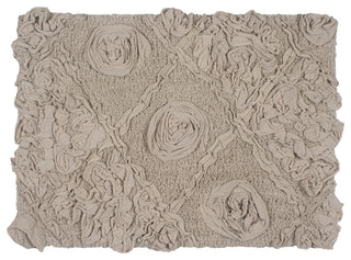 Modesto Bath Rug Bath Rug Set, Machine Wash, 17x24" Rectangle, Linen