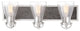 Garrison 3-Light Bath Vanity in Brushed Nickel