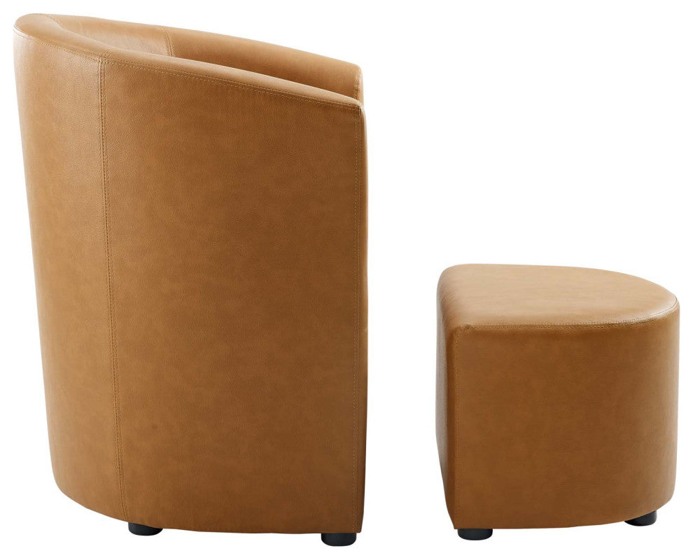 Divulge Armchair and Ottoman