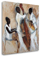 "Night Of Blues" By Tat Vila, Giclee Print on Gallery Wrap Canvas, Ready to Hang