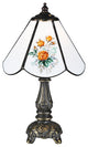 11.5H Rose Bouquet Mini Lamp