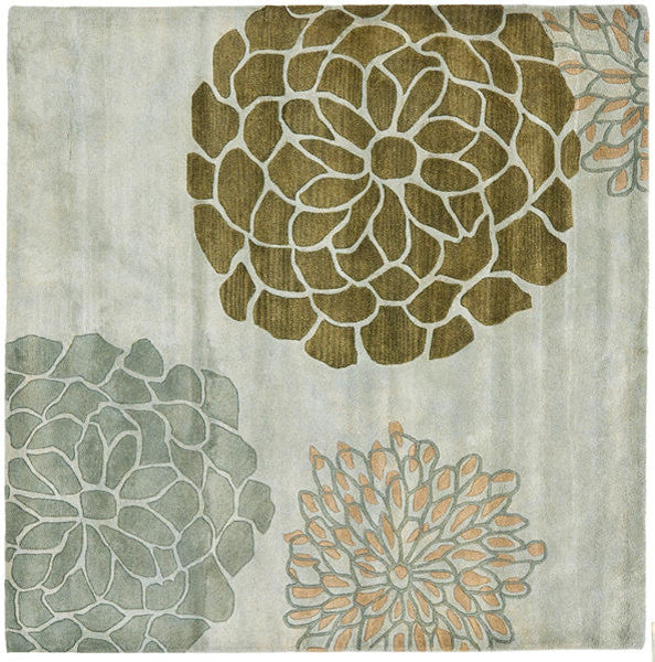 Safavieh Soho SOH211A 8' Square Light Gray Rug