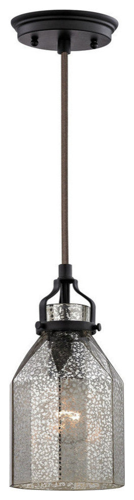 Danica 1-Light Mini-Pendant, Oil Rubbed Bronze