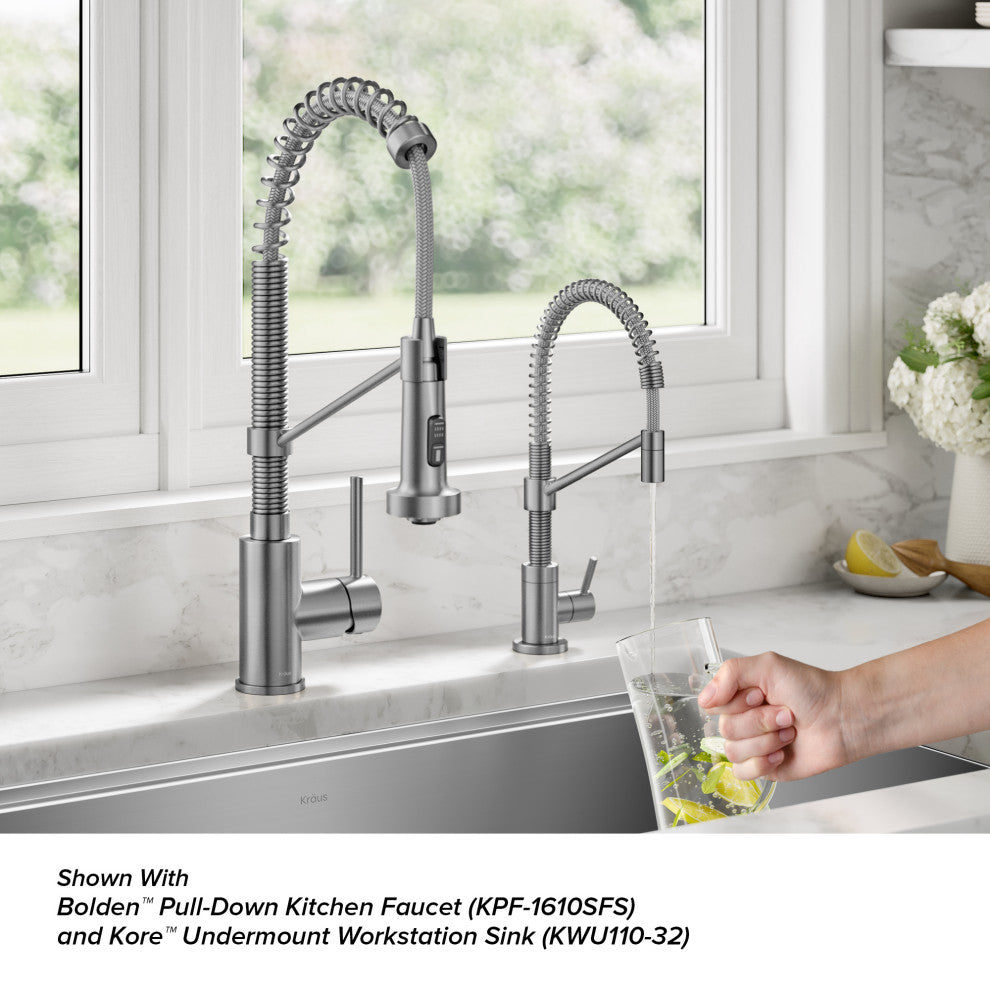 Bolden 1-Handle Drinking Water Filter Faucet for Water Filtration System, SFS