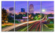 "Winston Salem North Carolina" Canvas Print48"x28", 4-Panels