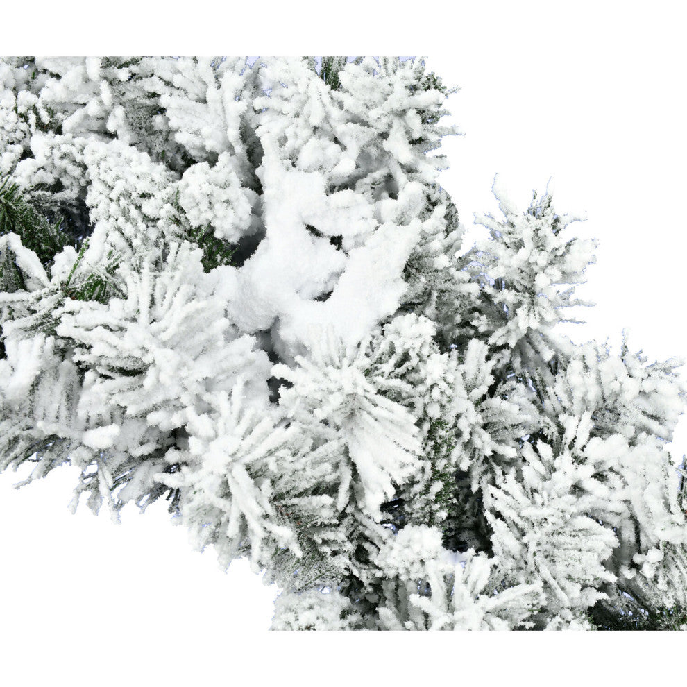 24-In. Mountain Pine Wreath, No Lights