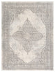 Surya Roma ROM-2304 9'x12'3" Rug, White/Light Gray/Medium Gray