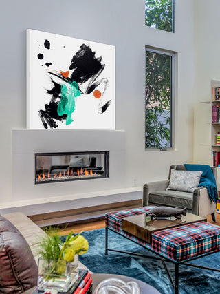 "Symphony" Painting Print on Canvas by Irena Orlov