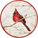 Cardinal Round Tray