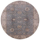 Ahgly Company Indoor Round Mid-Century Modern Area Rugs, 7' Round