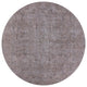 Ahgly Company Indoor Round Mid-Century Modern Area Rugs, 6' Round
