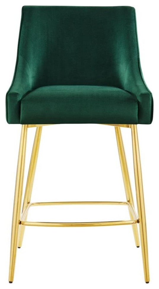 Discern Counter Stools - Set of 2 Green -6038