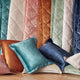 Intelligent Design Velvet Duvet Cover Set With Throw Pillow, Champagne