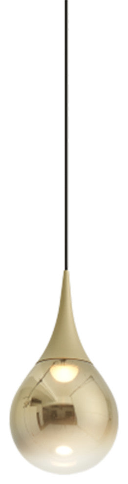 PAOPAO Pendant P1, Champagne Gold