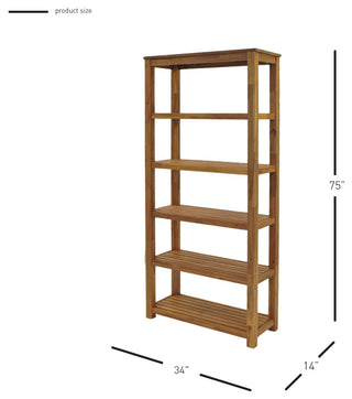 Tiburon Book Shelf , Amber