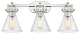 Newton Cone 3 27" Bath Vanity-Light Polished Nickel