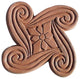 Arabesque 2 Stepping Stone Mold