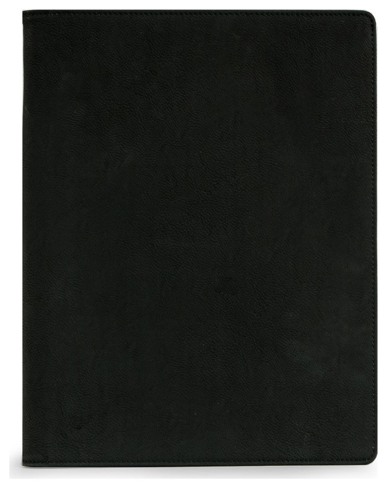 Black Leatherette Portfolio