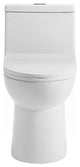 Daxton One Piece Elongated Dual Flush Toilet 1.1/1.6 GPF