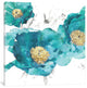 "Aqua Trio I" by Vanessa Austin, Canvas Print, 18x18"