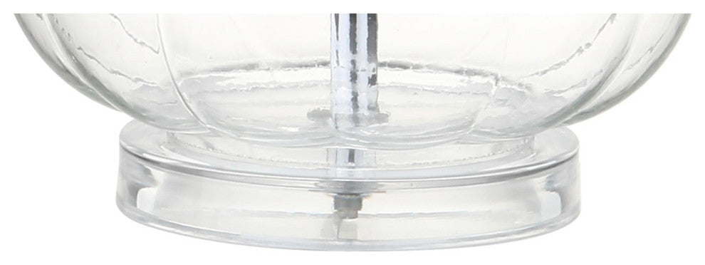 Bette 28.5" Glass Teardrop Table Lamp, Set of 2