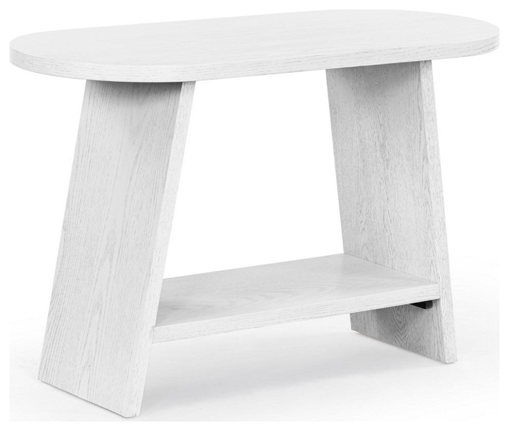 Safavieh Couture Julianna Wood Console Table, White Washed