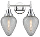 INNOVATIONS LIGHTING 447-2W-PC-G165-LED Caden 2 Light 17 inch Bath Vanity Light