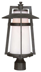 Maxim Lighting Calistoga 1-Light Outdoor Pole/Post Lantern in Adobe - 3530SWAE