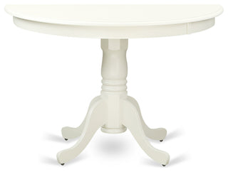5 Pc Hartland Set, One Round 42In Dinette Table, 4 Dinette Chairs