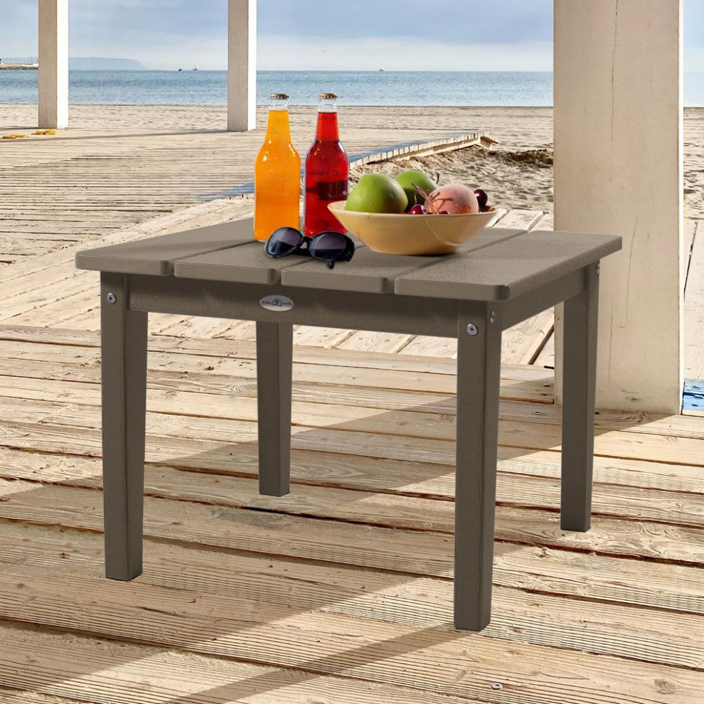 Adirondack Large Side Table, Cabana Tan
