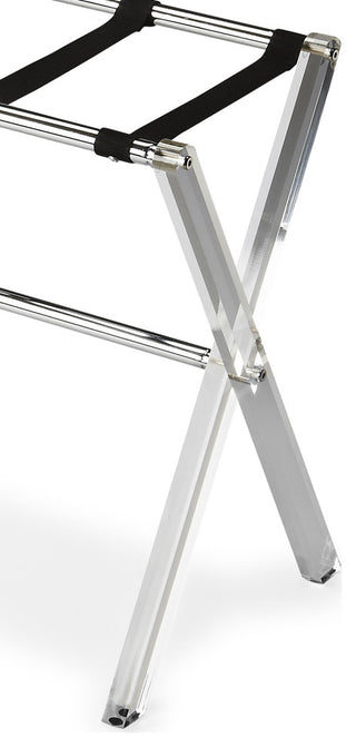 Butler Specialty Butler Loft Luggage Rack In Clear