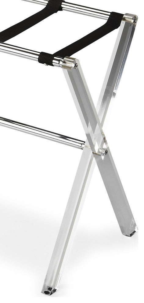 Butler Specialty Butler Loft Luggage Rack In Clear