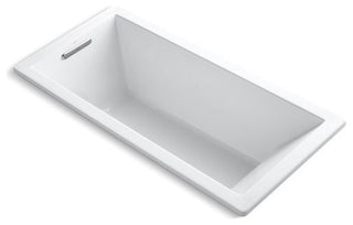 Kohler Underscore Rectangle 66" X 32" Drop-In Bath, White