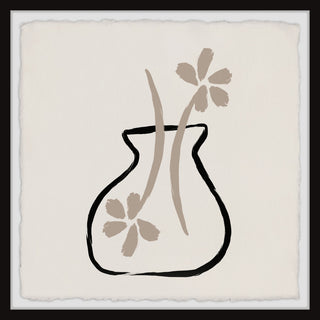 "End to End" Framed Painting Print, 24x24