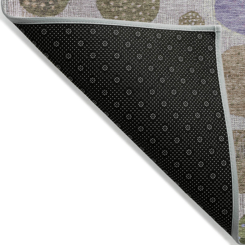 Machine Washable Indoor/Outdoor Chantille ACN1899 Taupe 5' x 7'6" Rug