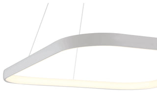 Access Lighting 50946LEDD/ACR Ravello 24"W LED Linear Chandelier - Satin