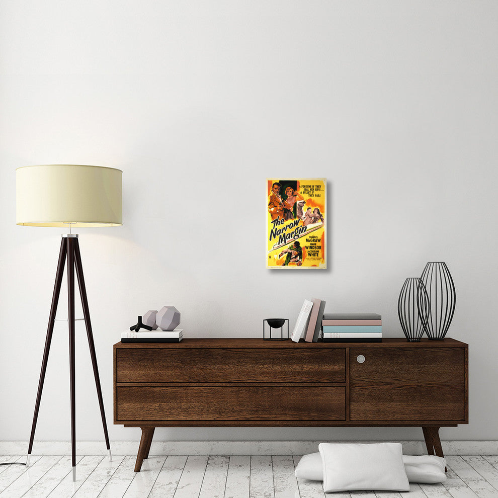 "The Narrow Margin" Stretched Canvas Giclee by Hollywood Photo Archive, 15x22"