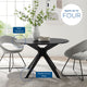 Traverse 47" Dining Table Black Black