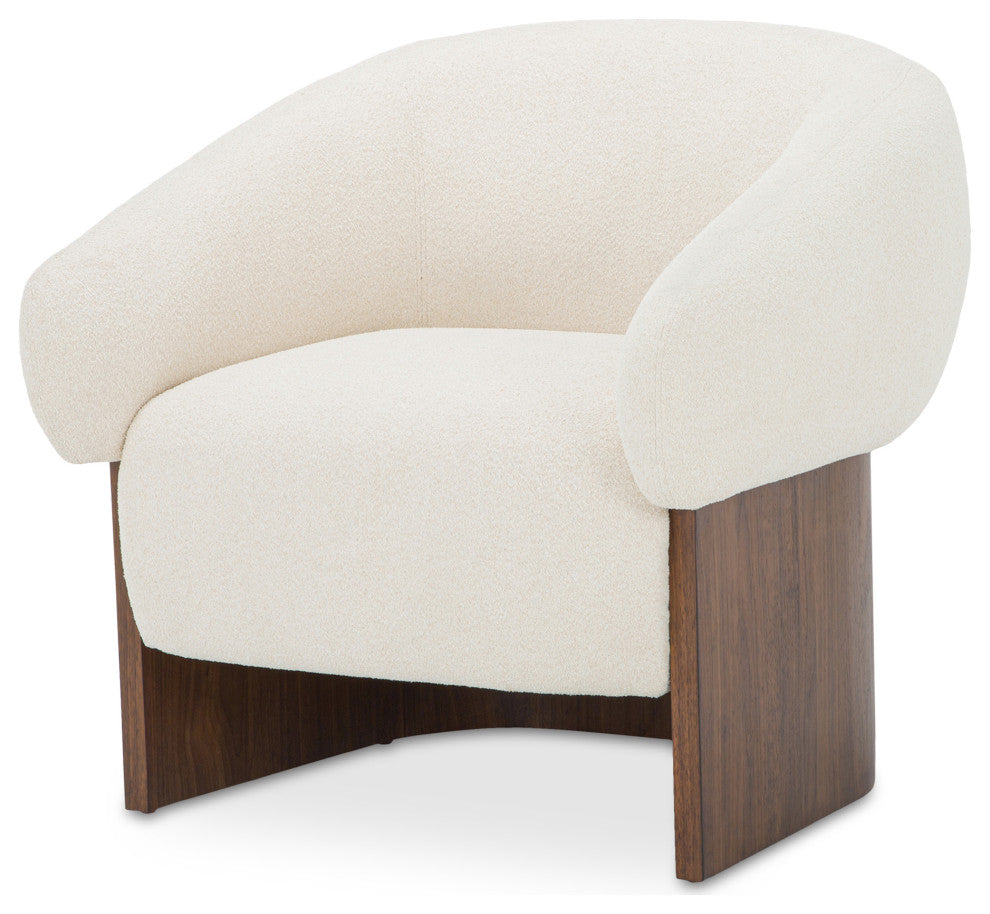 Otto Accent Chair Flecked Cream