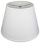 Fenchel Shades 10"x16"x11" Spider Attachment Empire Lamp Shade, Linen White