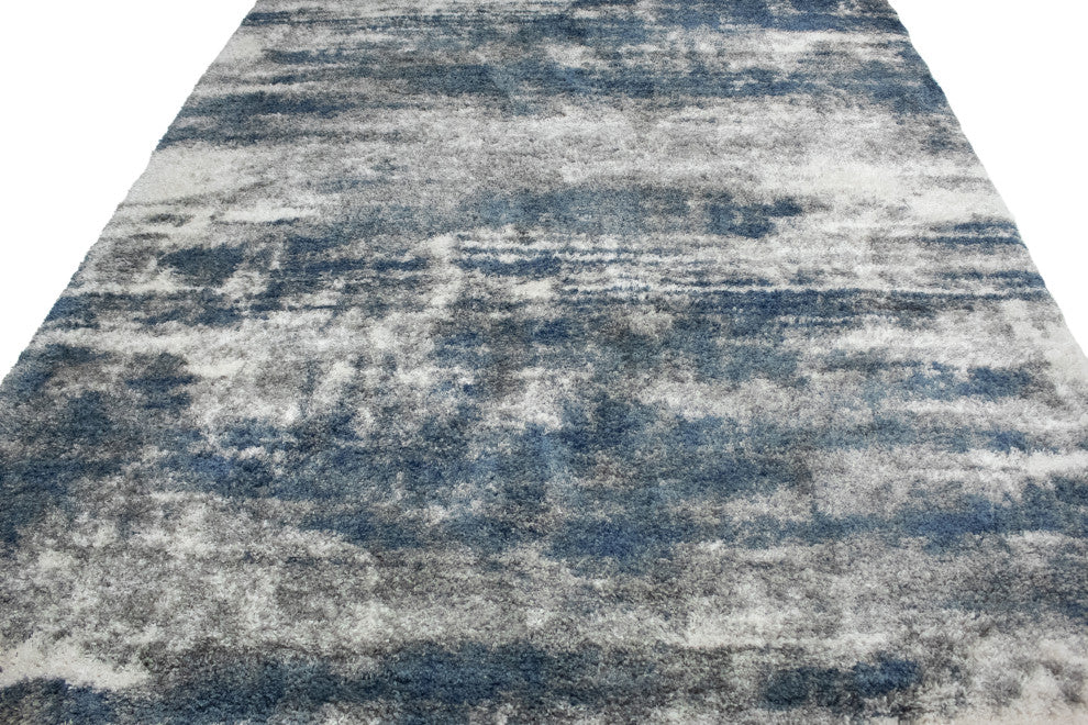 Noori Rug Shag Madison Blue/Grey Rug