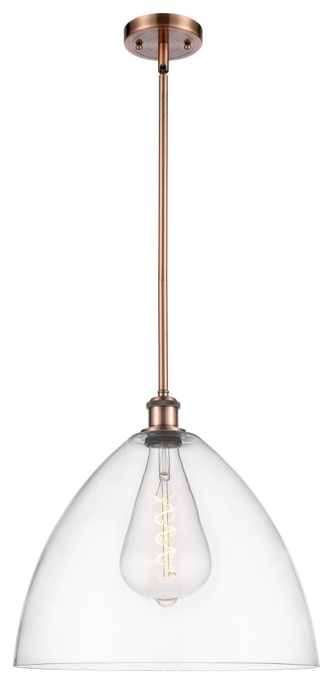 Innovations 516-1S-AC-GBD-162-LED 1-Light Pendant, Antique Copper